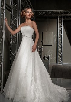 Свадебное платье Deshabille-B45027. С пышной юбкой, длинное со шлейфом.