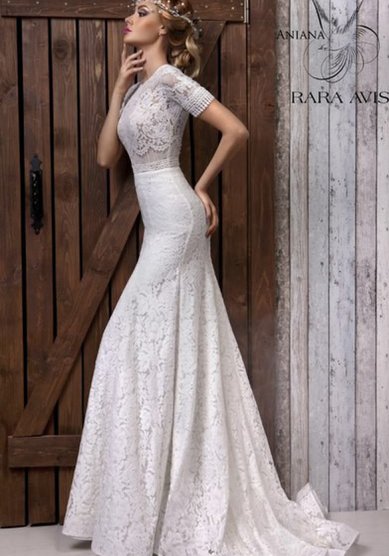 Свадебное платье Aniana-B45042 - Свадебный салон Bella Donna