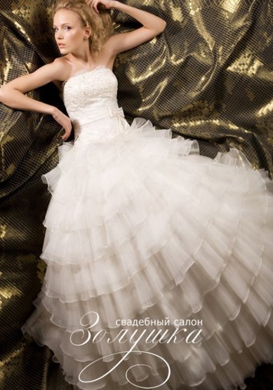 Свадебное платье А28135 - Свадебный салон Абрамо-Золушка Премиум класс