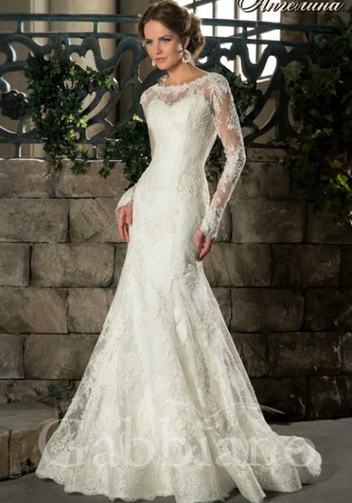 Свадебное платье Ангелина-B36794 - Свадебный салон Bella Donna