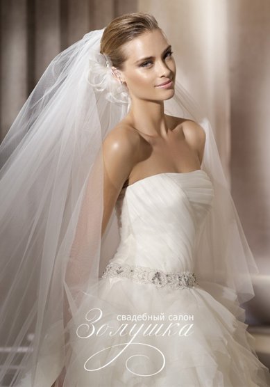 Свадебное платье Bengala-А39217 - Свадебный салон Абрамо-Золушка Премиум класс