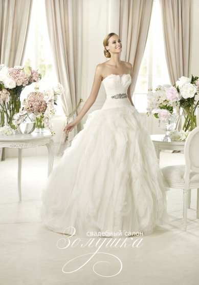 Свадебное платье BENICARLO-А39233 - Свадебный салон Абрамо-Золушка Премиум класс