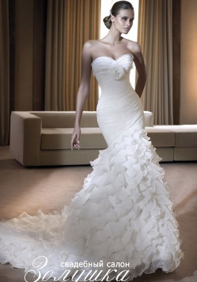 Свадебное платье Fresa-А39247 - Свадебный салон Абрамо-Золушка Премиум класс