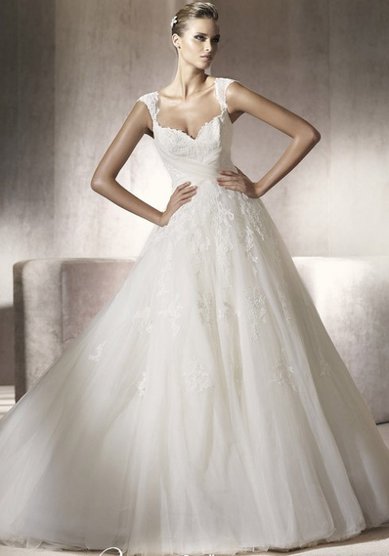 Свадебное платье Perla-А39249 - Свадебный салон Абрамо-Золушка Премиум класс