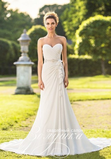 Свадебное платье А44204 - Свадебный салон Абрамо-Золушка Премиум класс