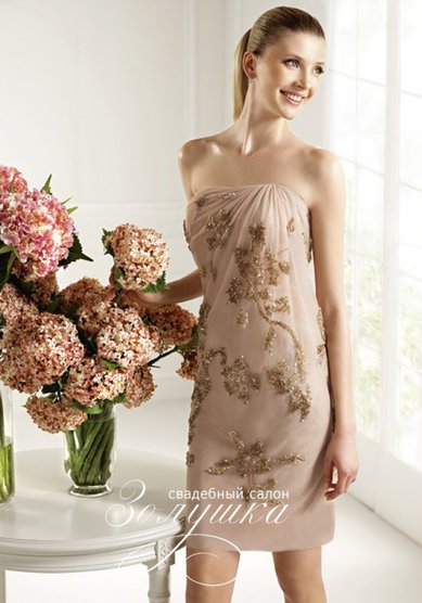 Вечернее платье CADAQUES-А44207 - Свадебный салон Абрамо-Золушка Премиум класс