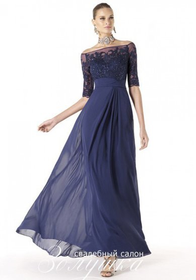 Вечернее платье RANZINNE-А44287 - Свадебный салон Абрамо-Золушка Премиум класс