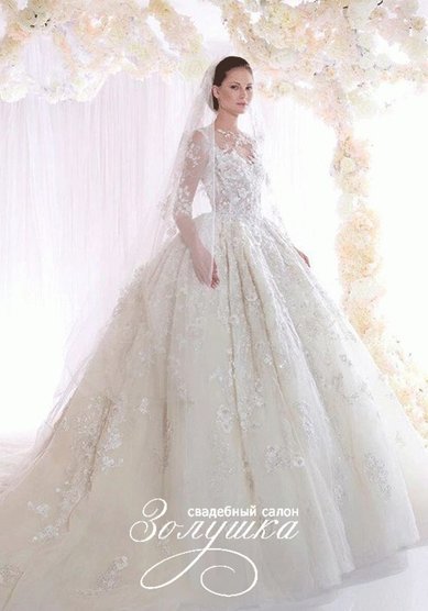Свадебное платье ALMASA-А68986 - Свадебный салон Абрамо-Золушка Премиум класс