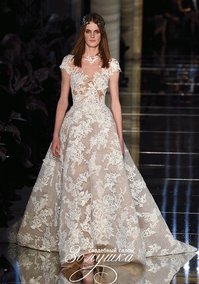 Свадебное платье AMANI-А68987 - Свадебный салон Абрамо-Золушка Премиум класс