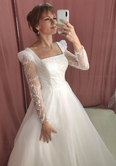 Свадебное платье Эма-Б69979 - Свадебный салон Белоснежка