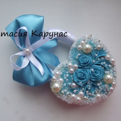 Свадебные замочки А35027 - Салон аксессуаров Анастасия Карунас